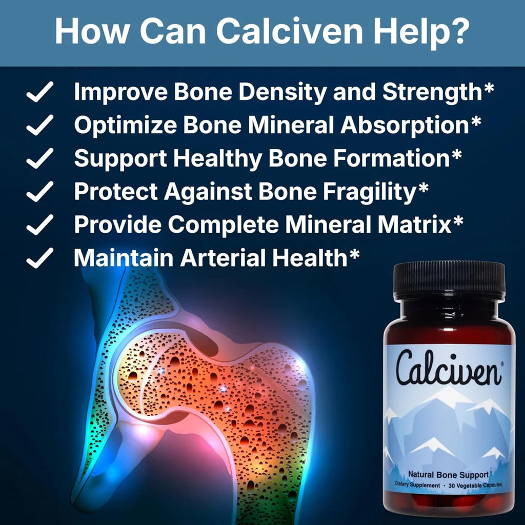 Calciven Bone Support – Calcium, D3 & K2