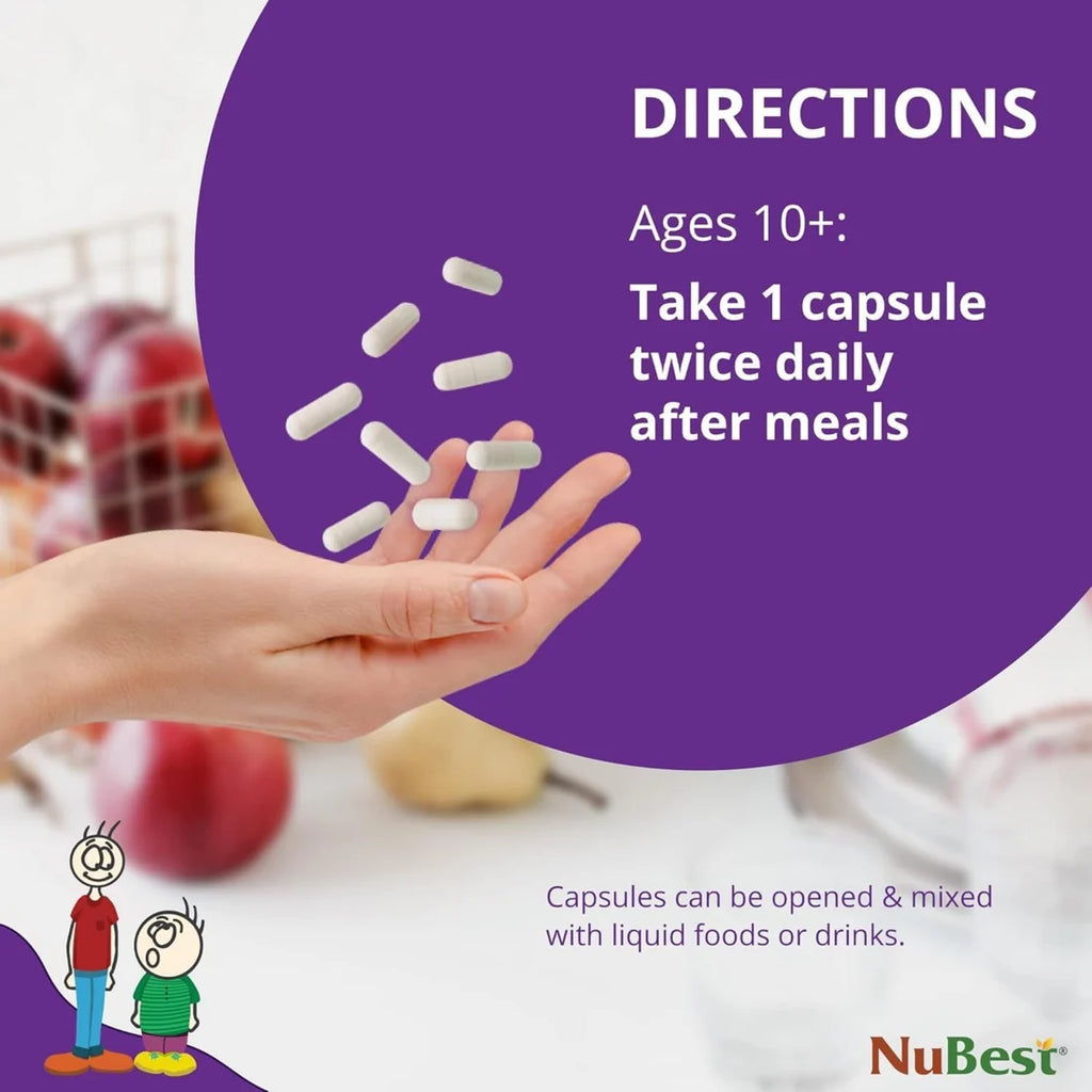 NuBest Tall 10+ Teens Growth Formula – 60 Capsules