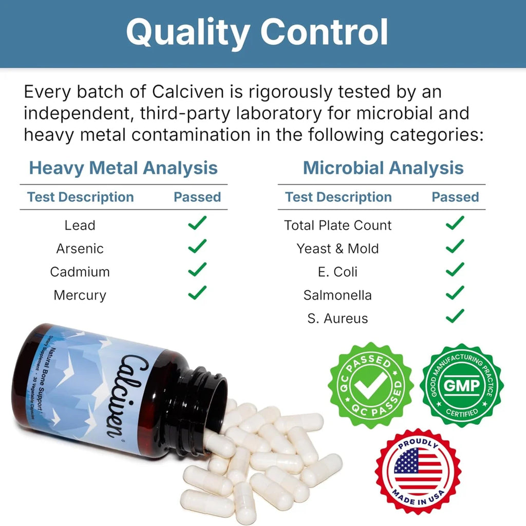 Calciven Bone Support – Calcium, D3 & K2