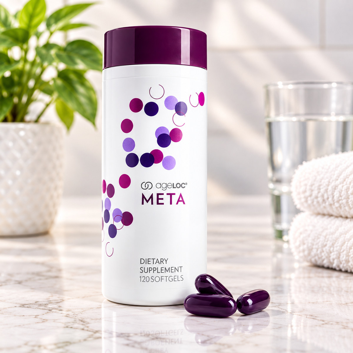 Nu Skin ageLOC Meta Review | 120 Softgels Dietary Supplement