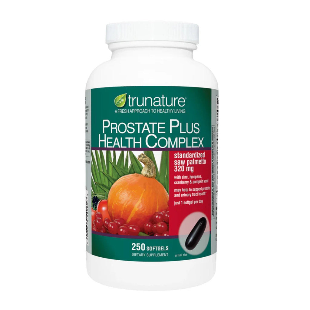 Trunature Prostate Health Complex Supplement 250 Softgels